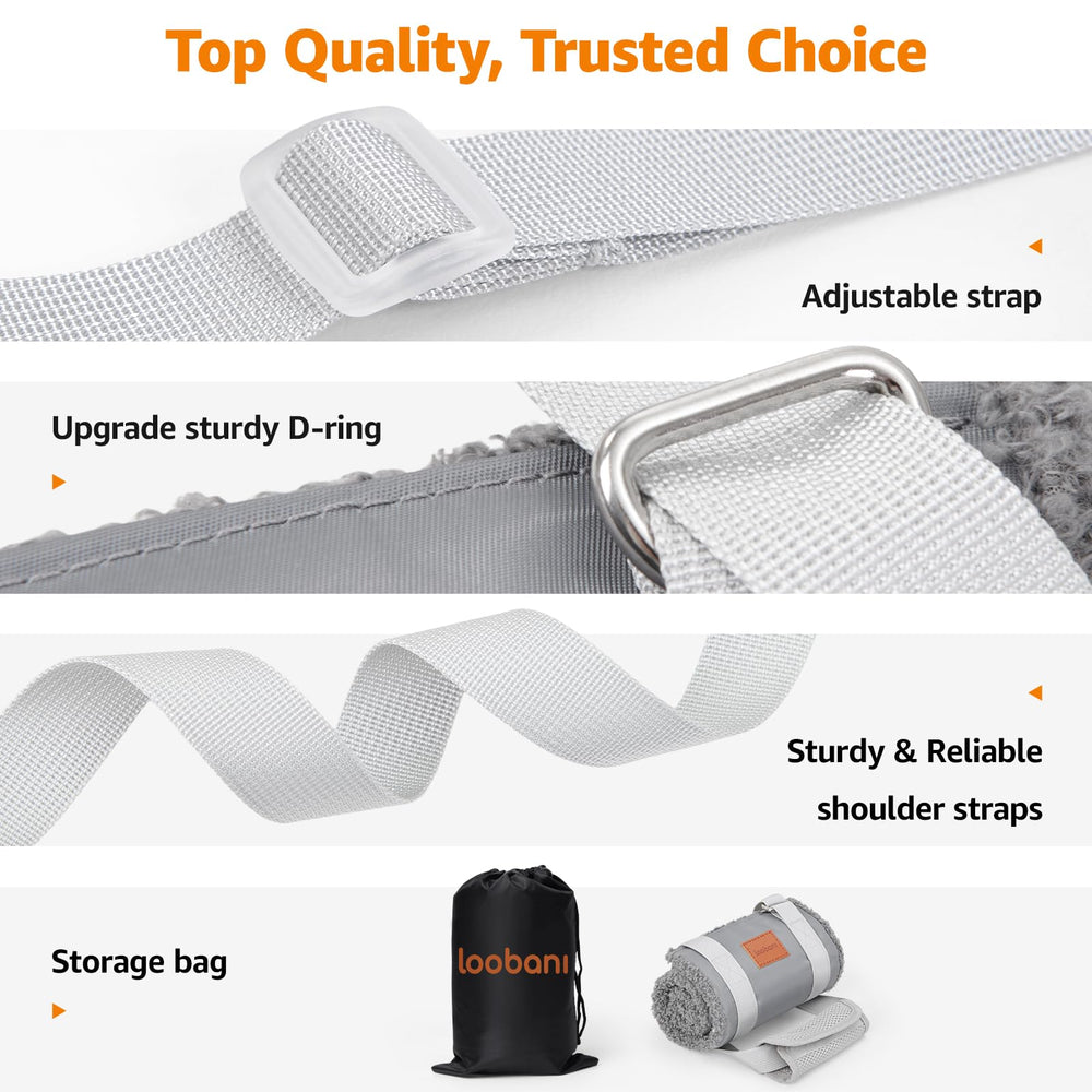 LOOBANI padded handle keeps your hand comfortable during lifting.
