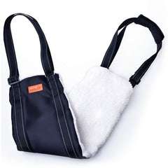 LOOBANI portable dog sling for back legs supports hind legs during standing.