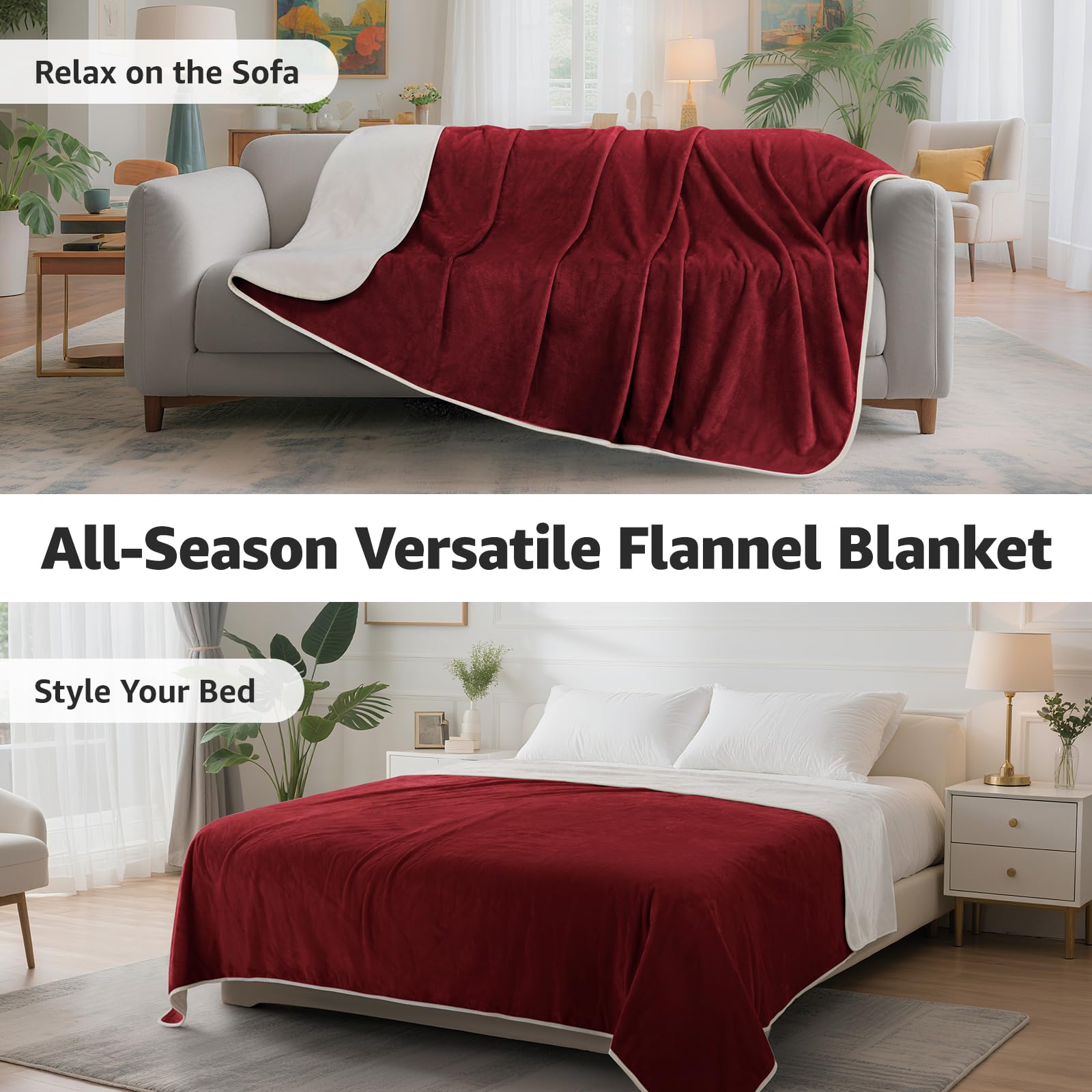 LOOBANI travel camping blanket offers comfort on the go.