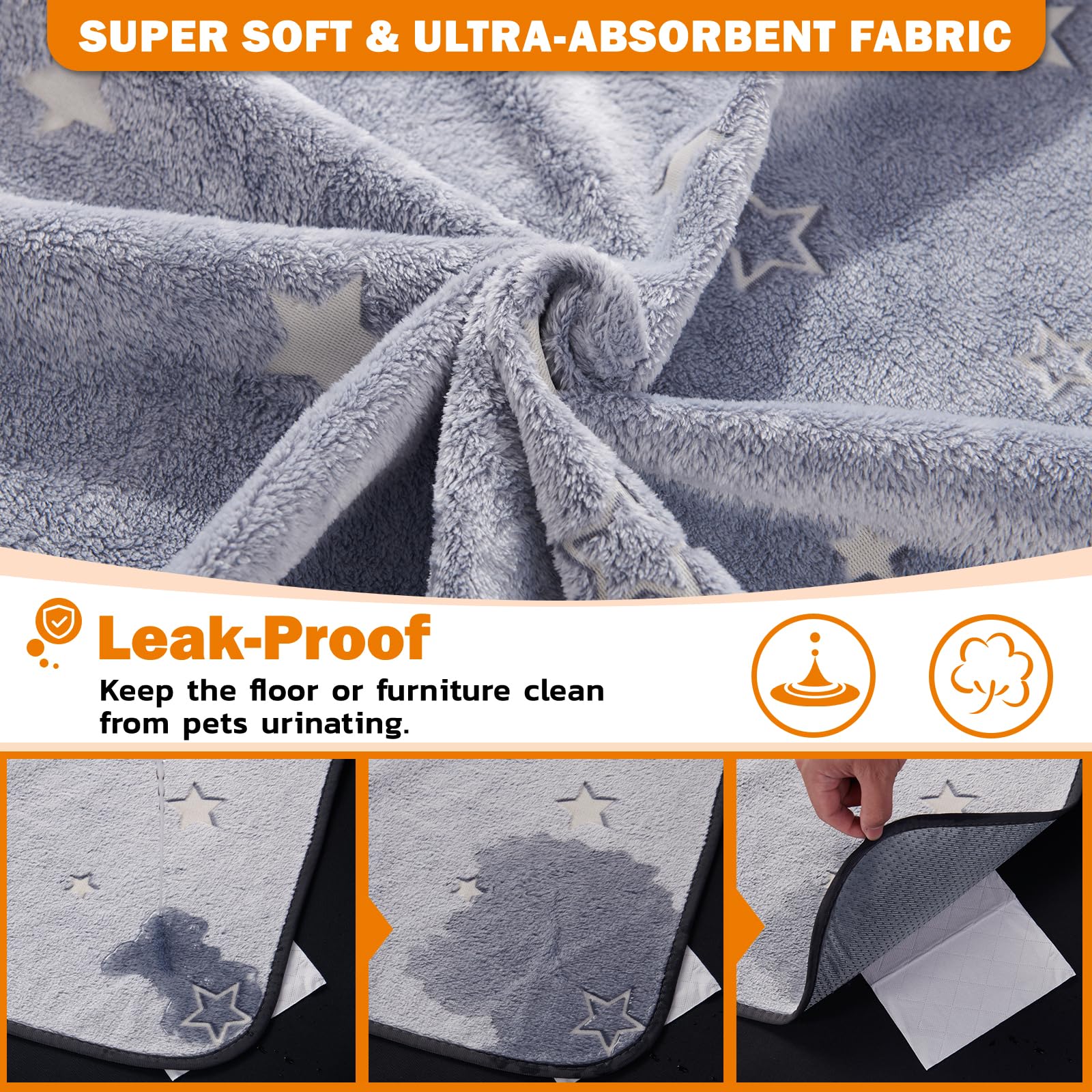 LOOBANI two-pack dog mats for reusable protection during training sessions.