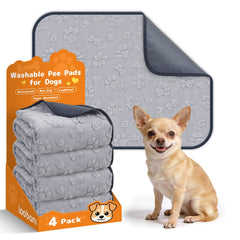 LOOBANI washable puppy pad with absorbent layer for quick moisture locking.