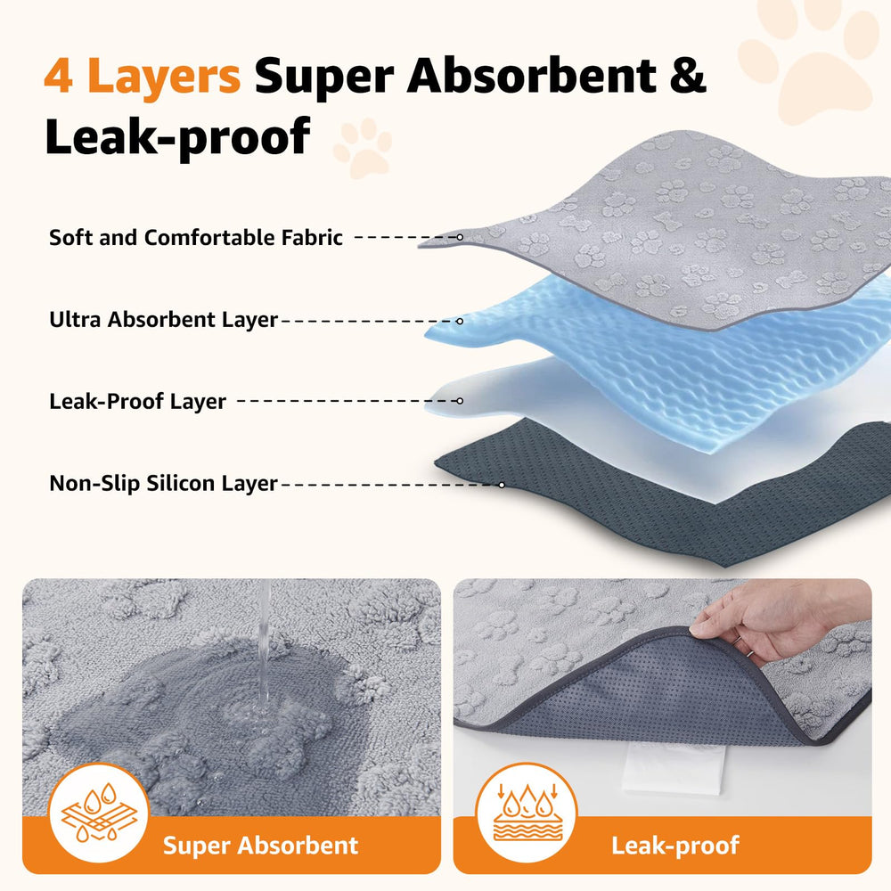 LOOBANI pad with anti-slip bottom stays in place during play.