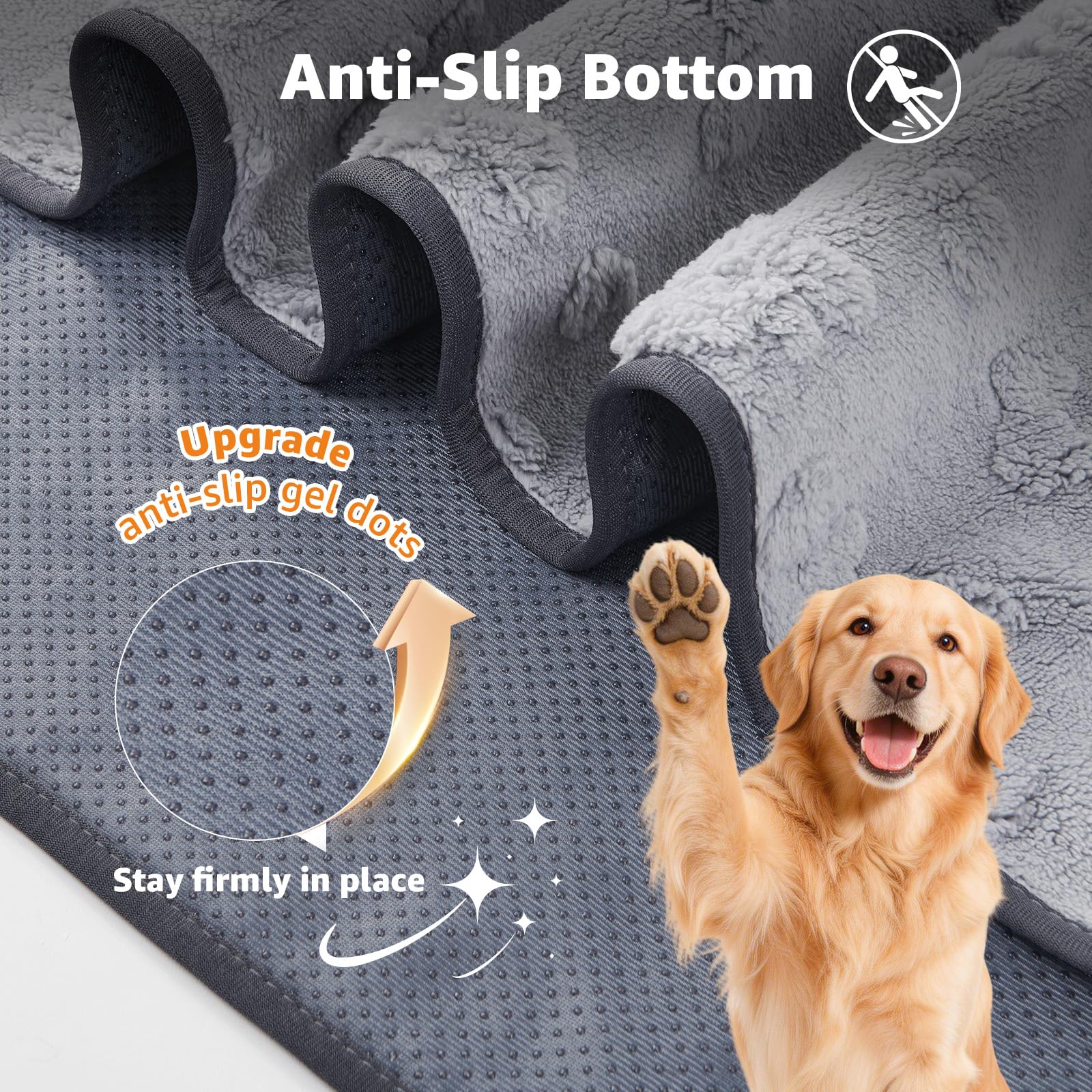 LOOBANI pad features soft fabric for a cozy pet feel.