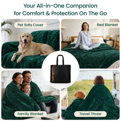 LOOBANI 50x60 inches blanket fits sofas and chairs