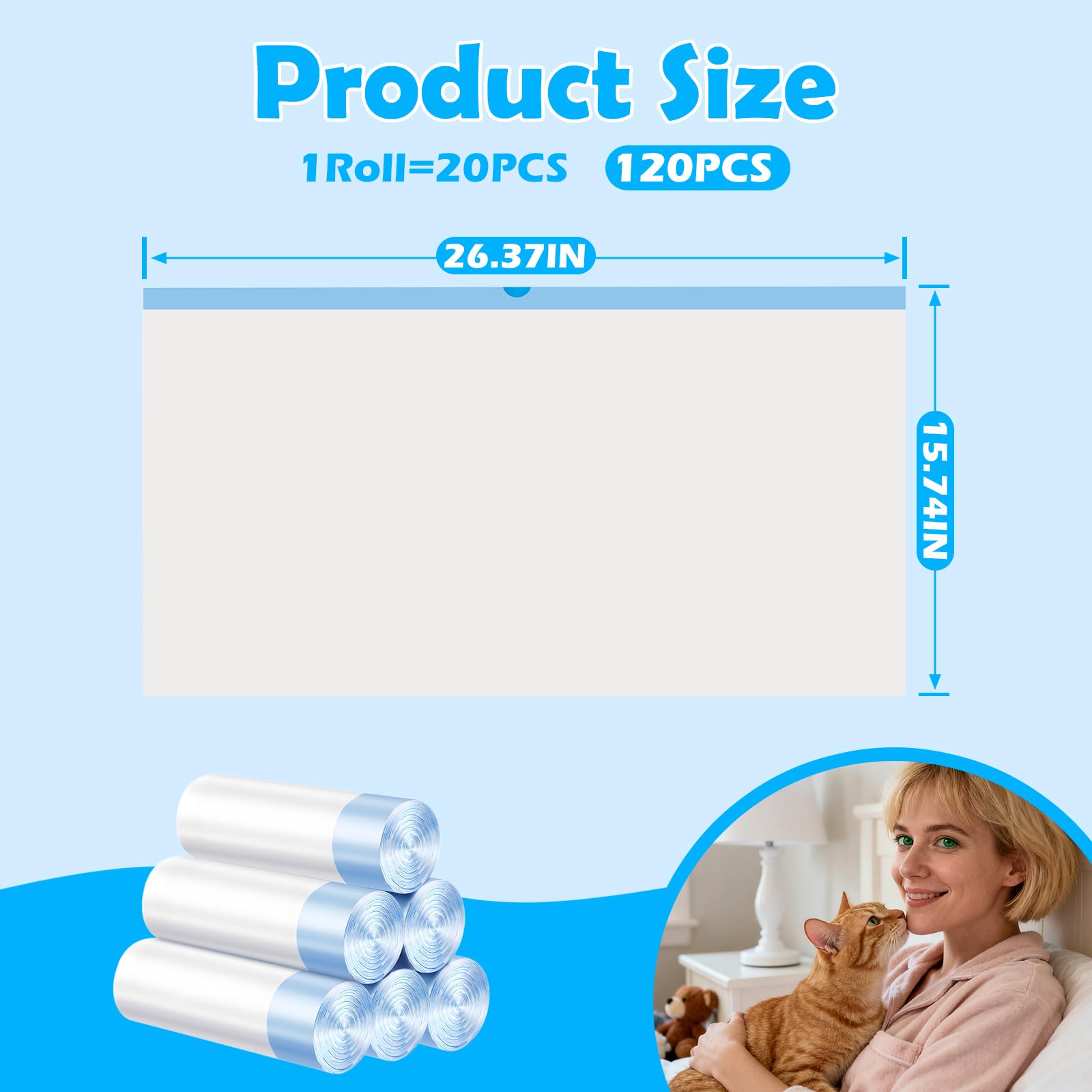 LoopTime liners sized for automatic self-cleaning boxes for perfect fit