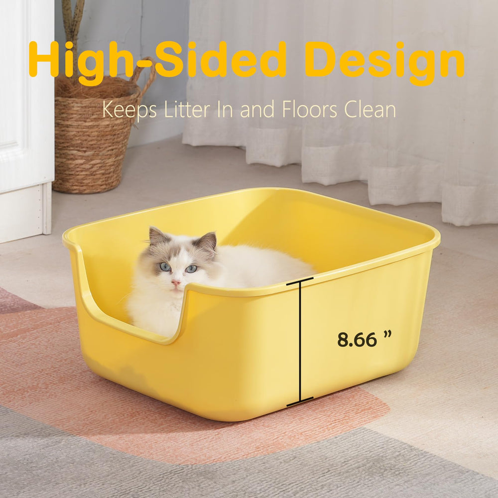 LoopTime Cat Litter Box Large Space—allows comfortable movement for indoor cats.