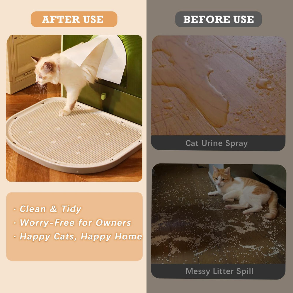 LoopTime cat litter mat durable construction for daily use