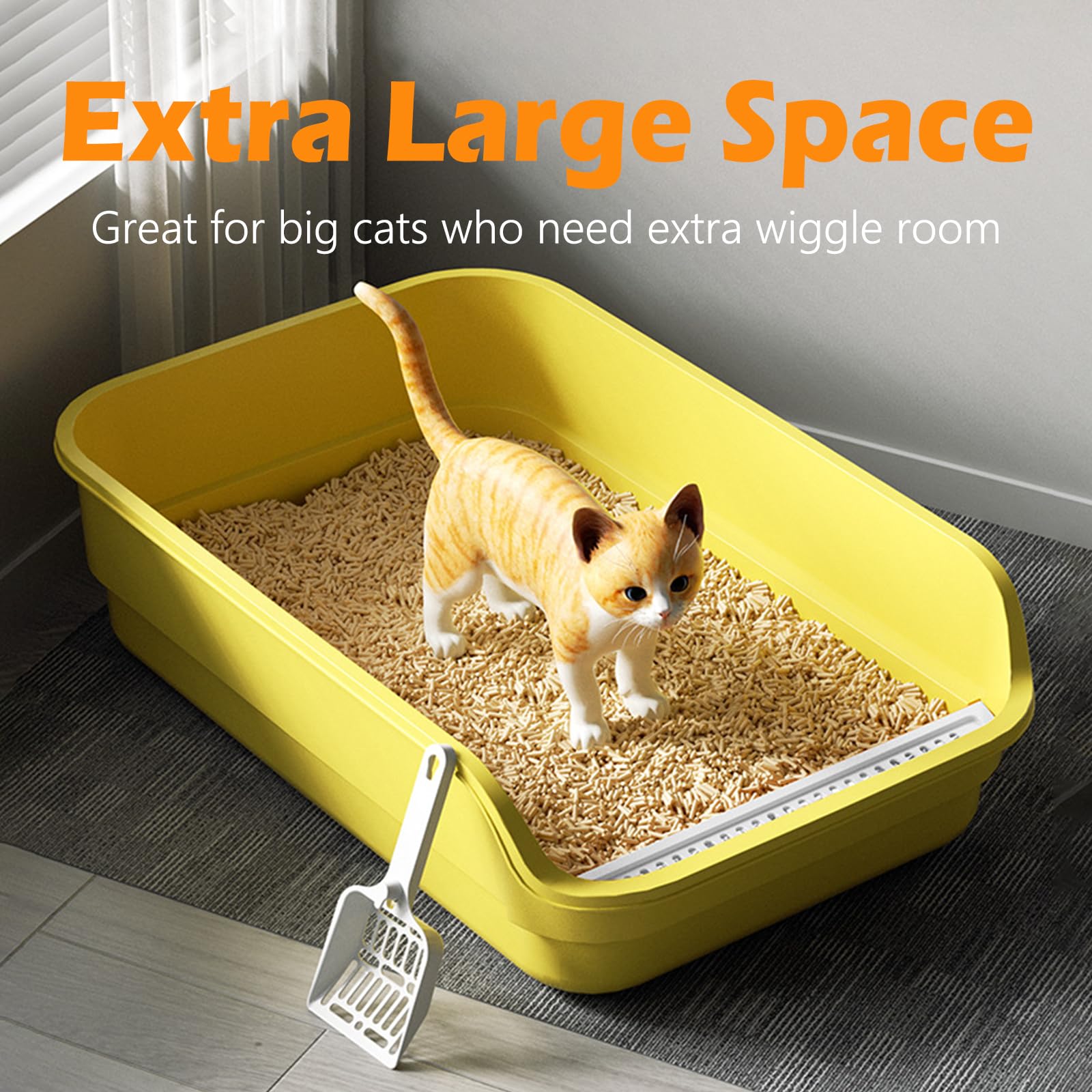 LoopTime Extea anti-diffusion design minimizes litter scatter for cleaner floors.
