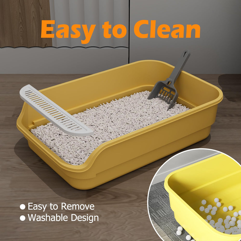 LoopTime Extea spacious litter box supports comfortable movement for indoor cats.