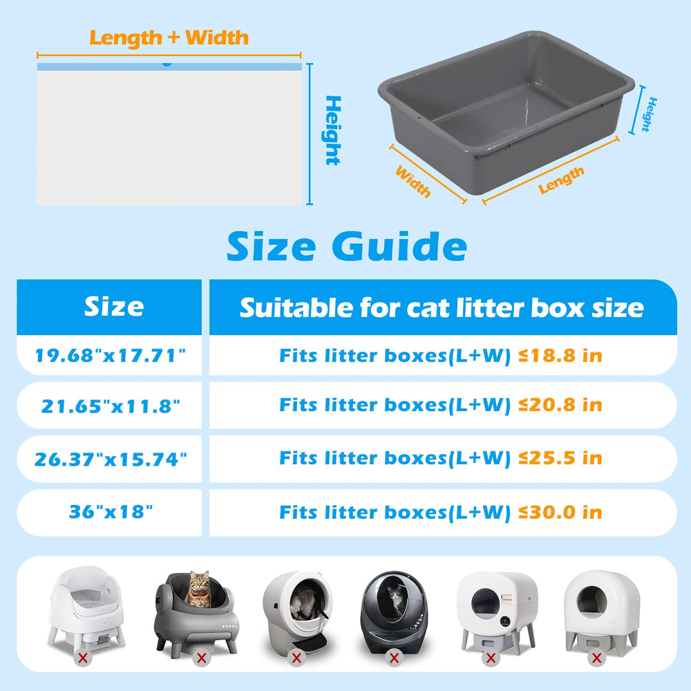 LoopTime 21.65 x 11.8 inch liners ensure quick, tidy disposal.