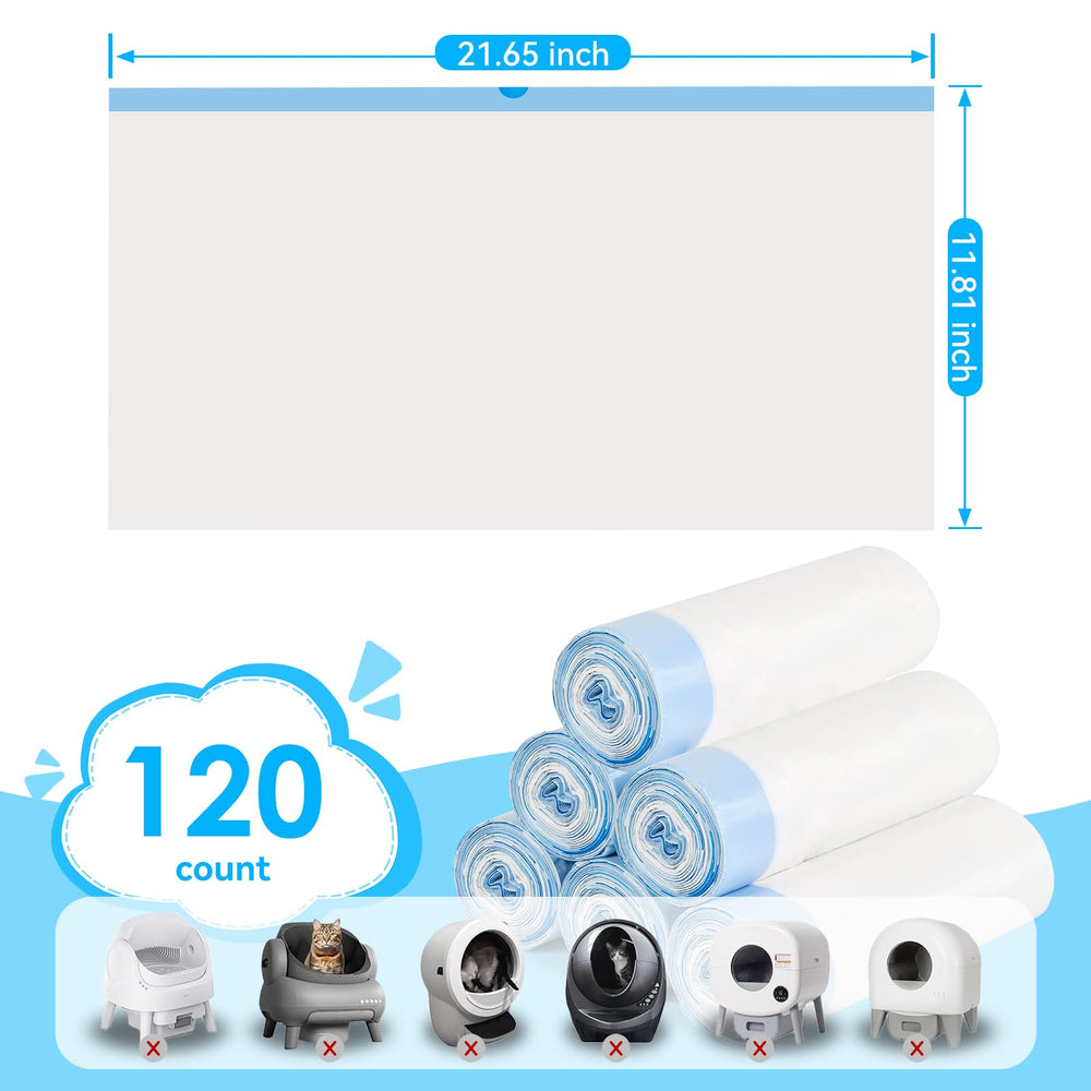 LoopTime heavy-duty robot bag for self-cleaning litter boxes.