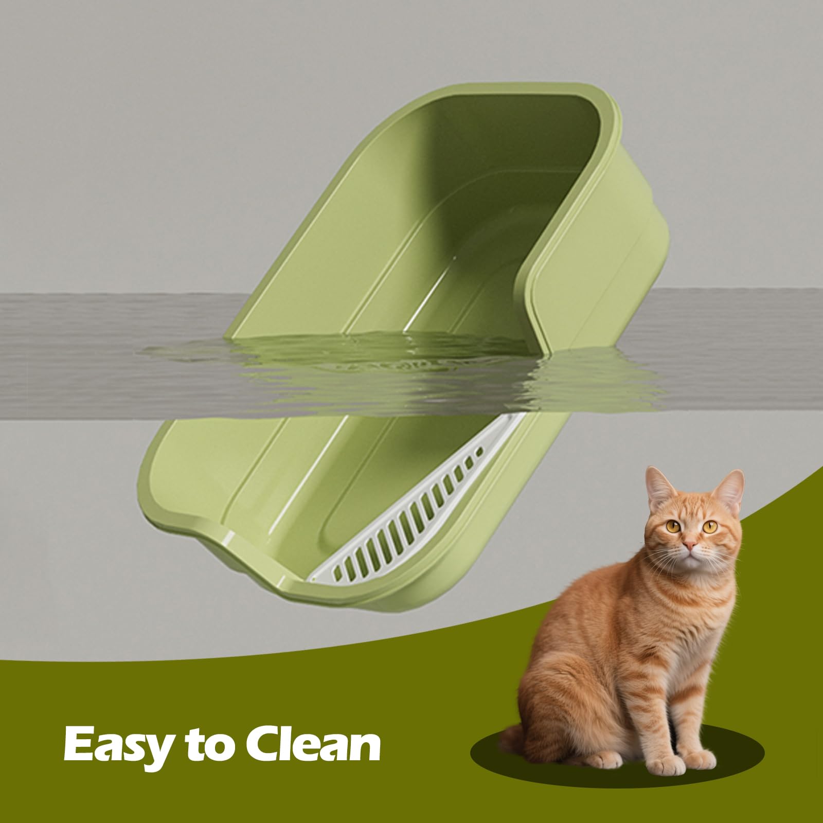 LoopTime large interior space highlights roomy interior for cats.