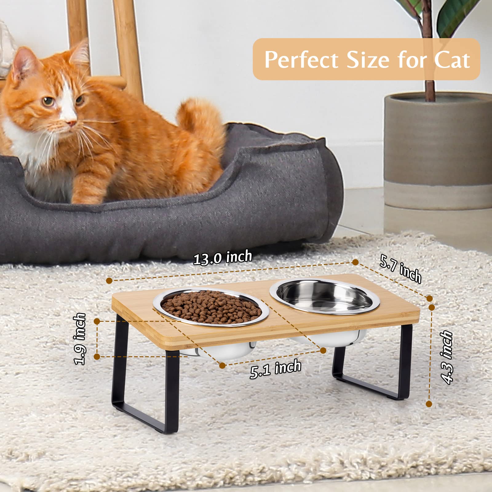 Loplurea easy-install cat bowls setup in minutes