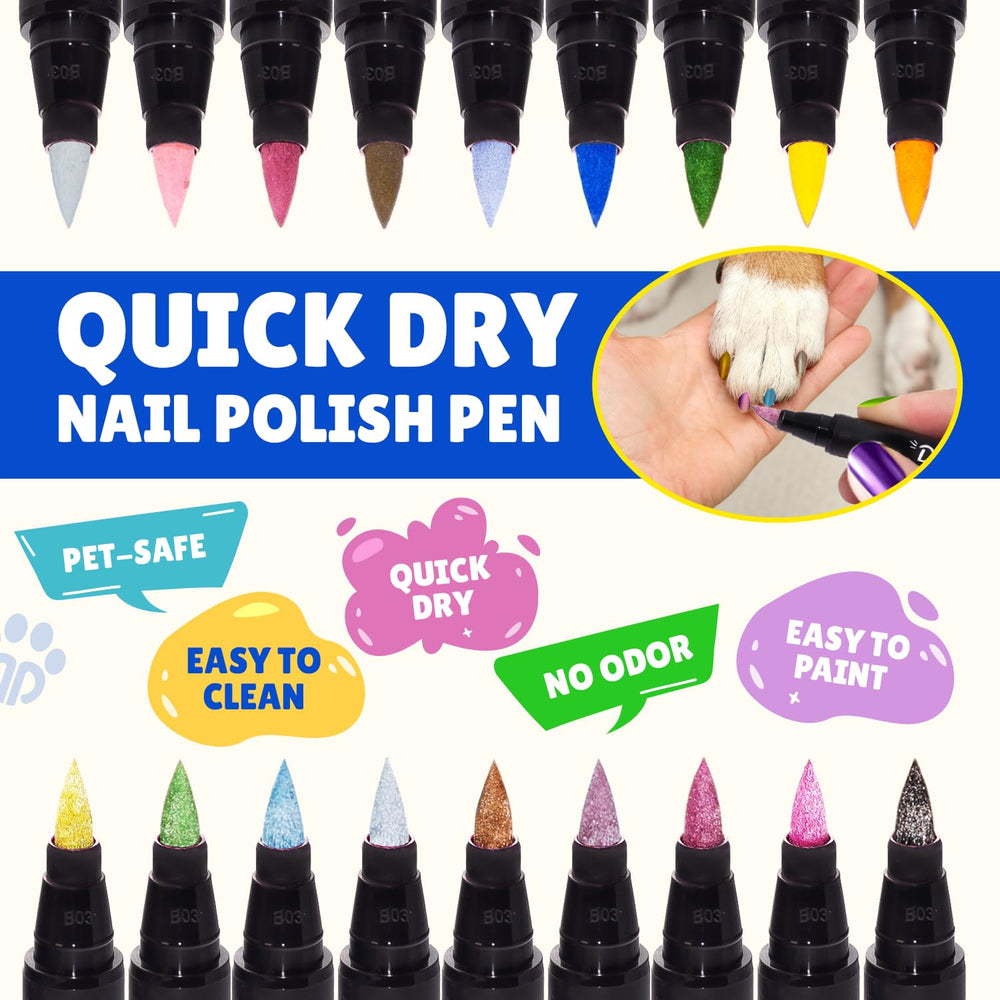 Loqpol matte shades offer subtle color for daily wear on dogs