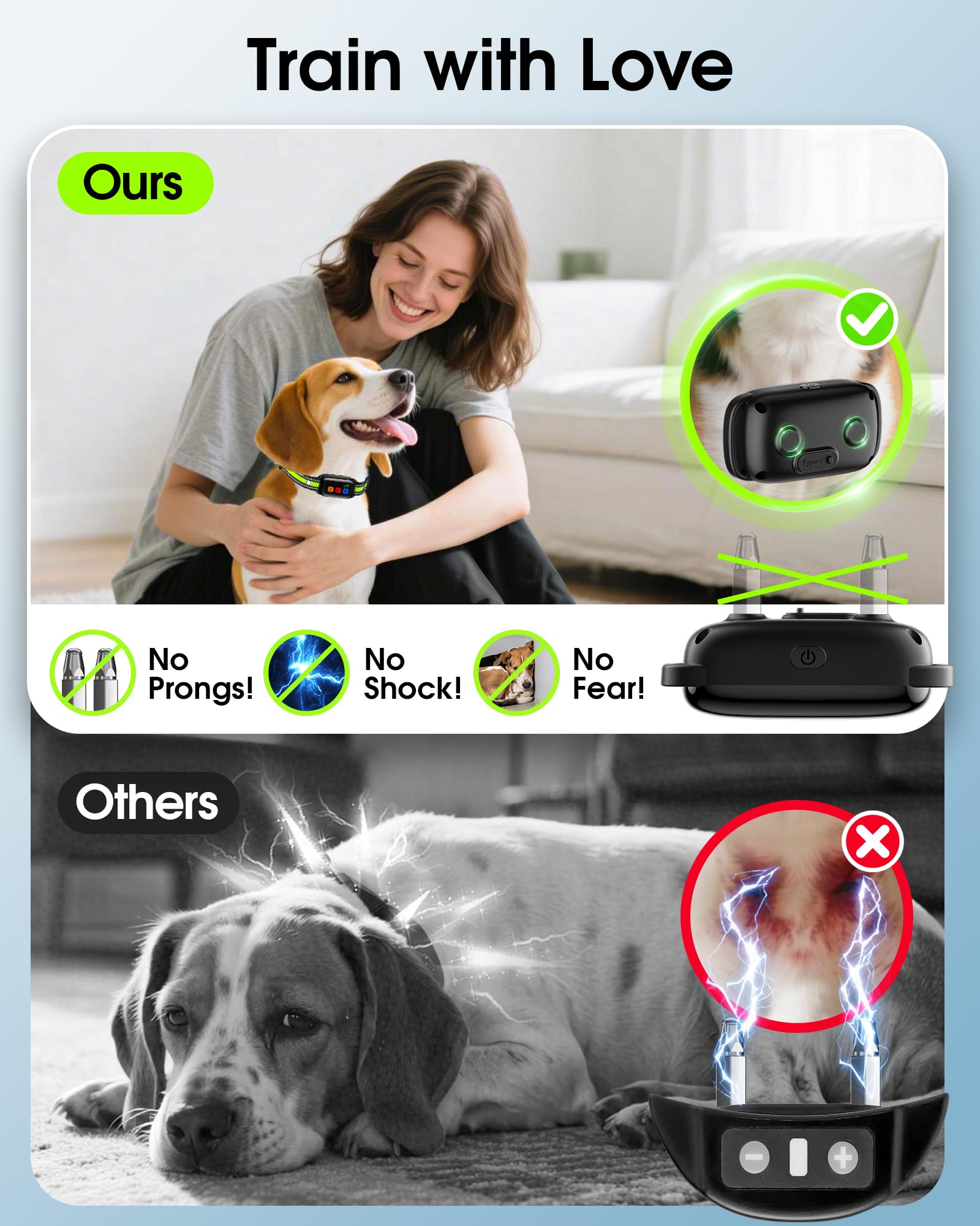LORDSBABY beep and vibration modes support recall training in outdoor settings
