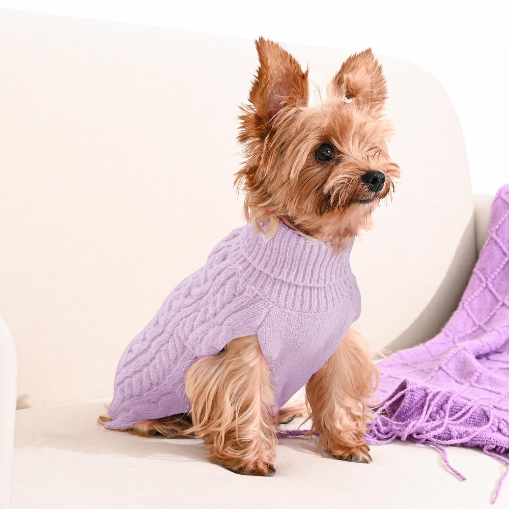 Lorehelina dog sweater belly-cut design ready for practical wear and easy cleaning