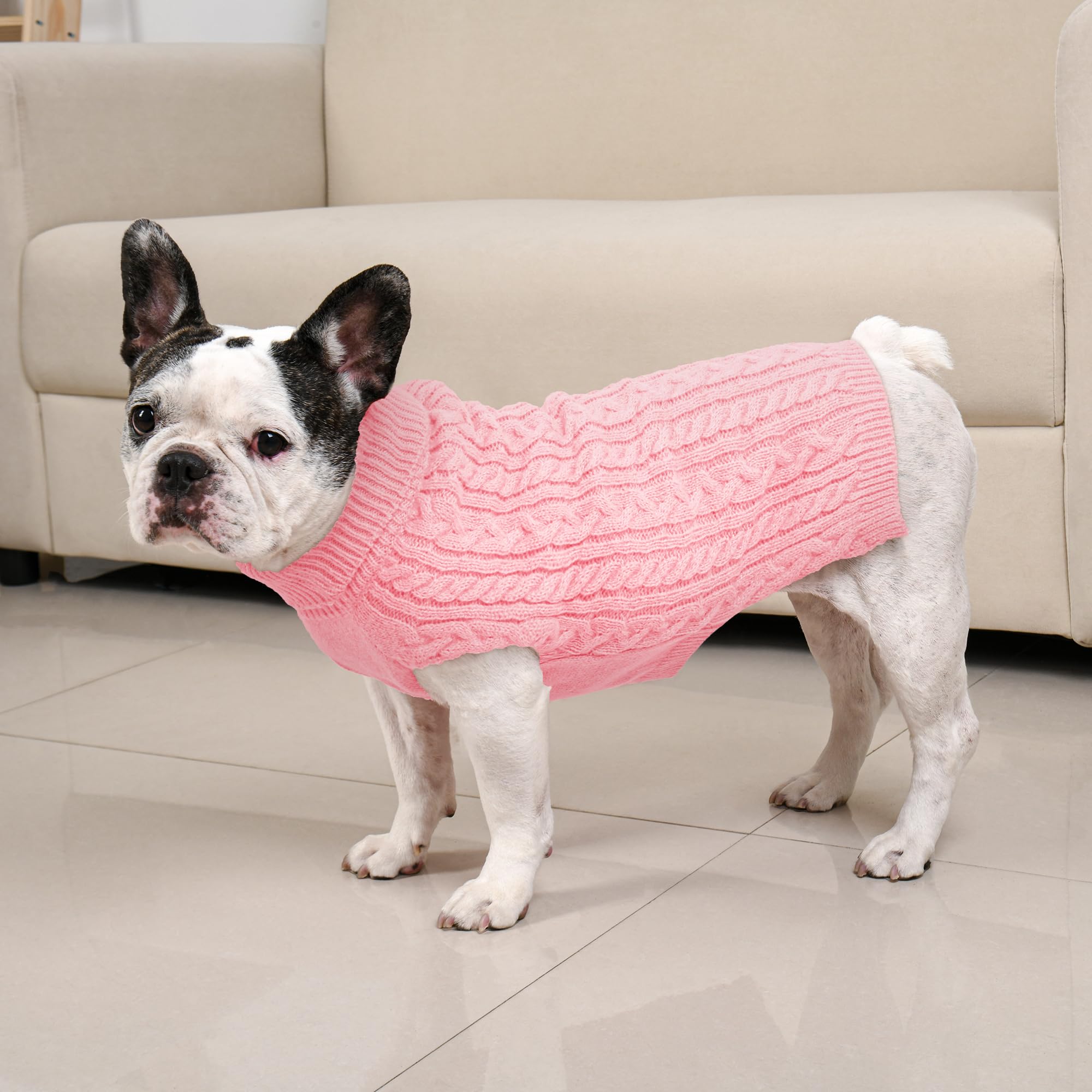 Machine washable Lorehelina knit sweater with easy care guidance.