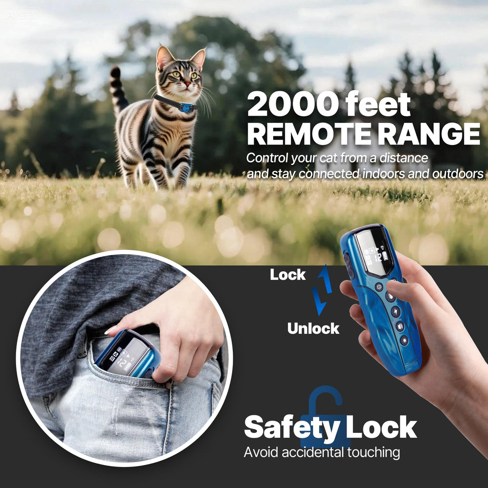 LOSULF 2000ft range indicator supports outdoor recall and safety.