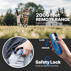 LOSULF 2000ft range indicator supports outdoor recall and safety.