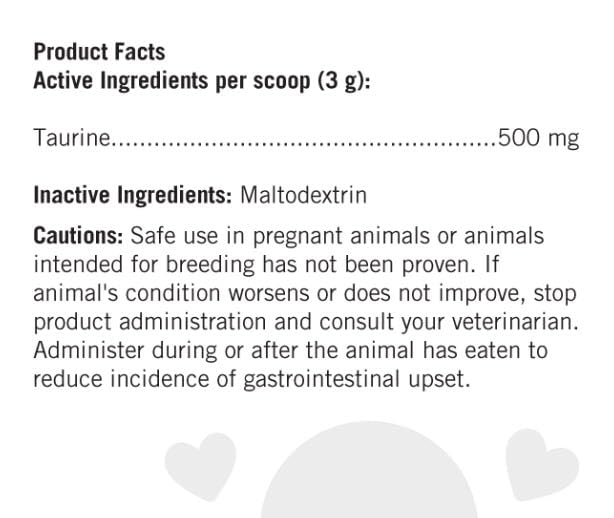 FELO Taurine added to cat meal supports daily wellness.