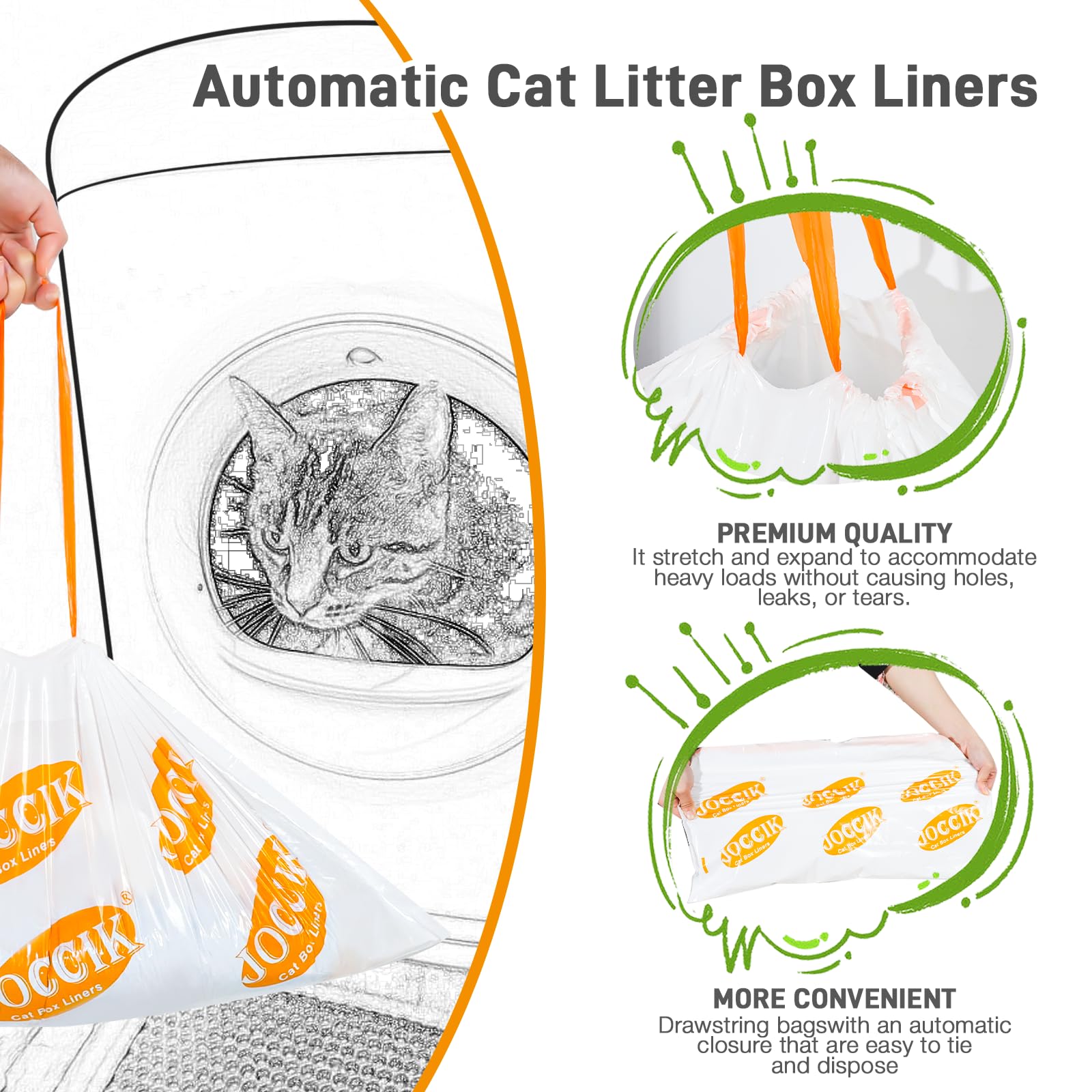LotuFlor MeoW SC02 liner provides tidy waste containment