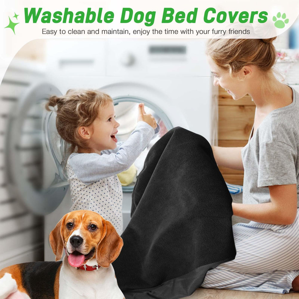 LotuFlor chew-protection cover helps guard the bed against damage.