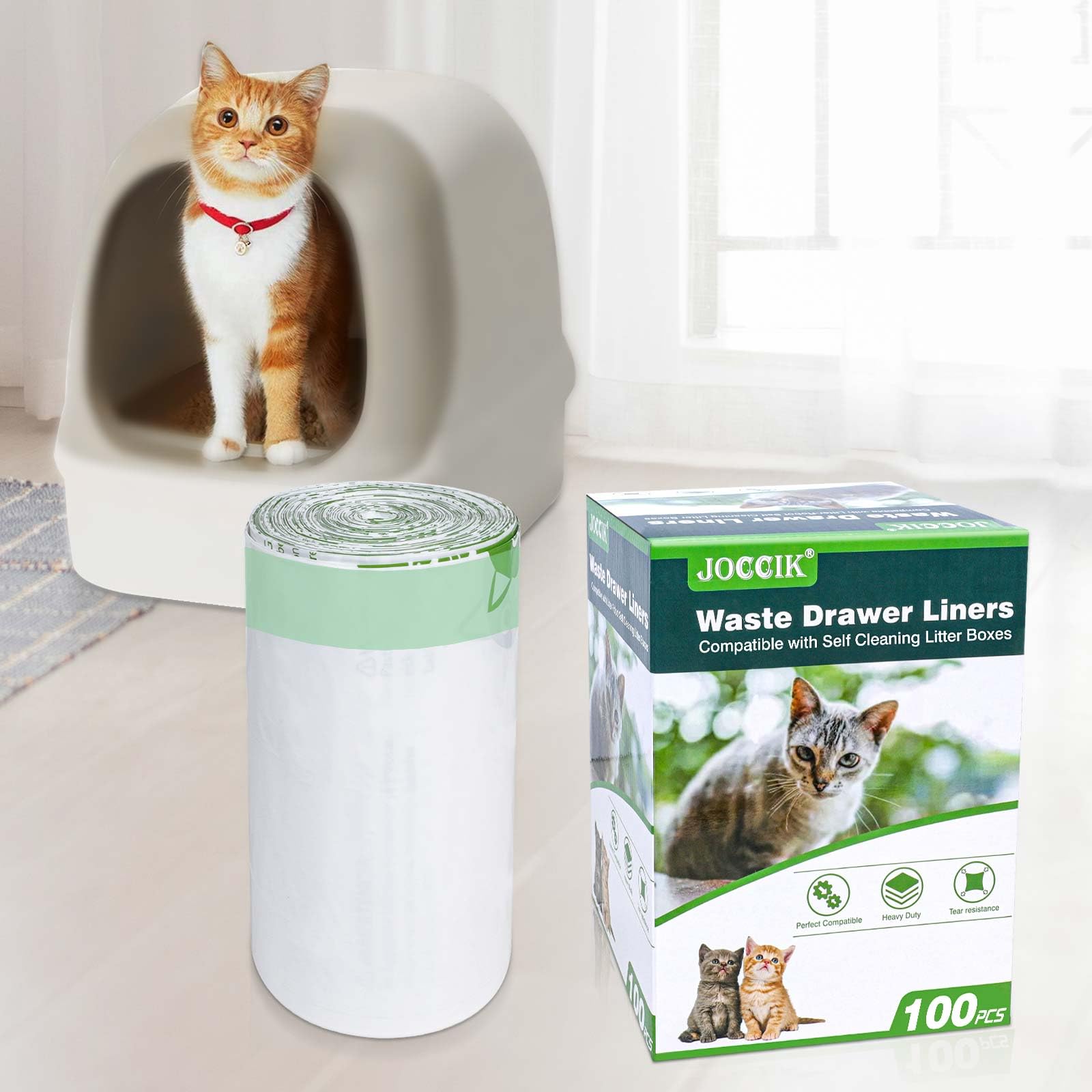 LotuFlor compatible with automatic litter box robots across all models.