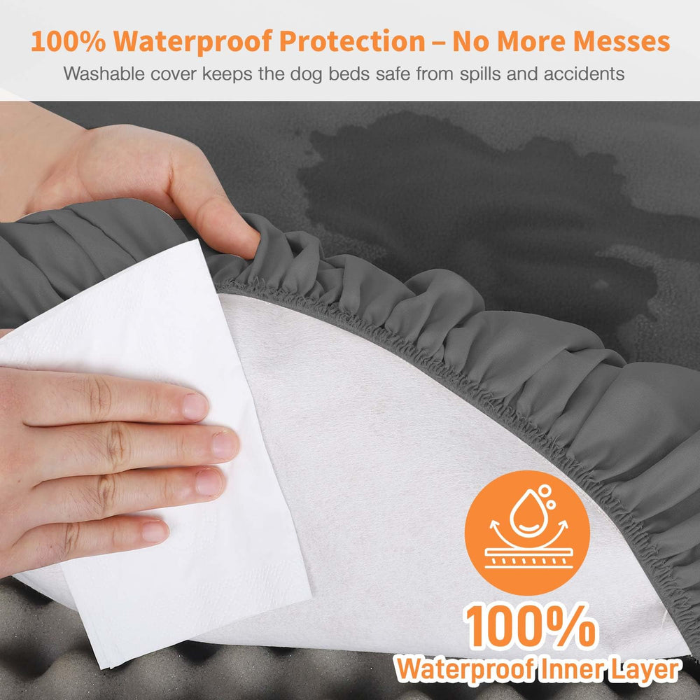 LotuFlor donut bed cover is washable and easy to launder.