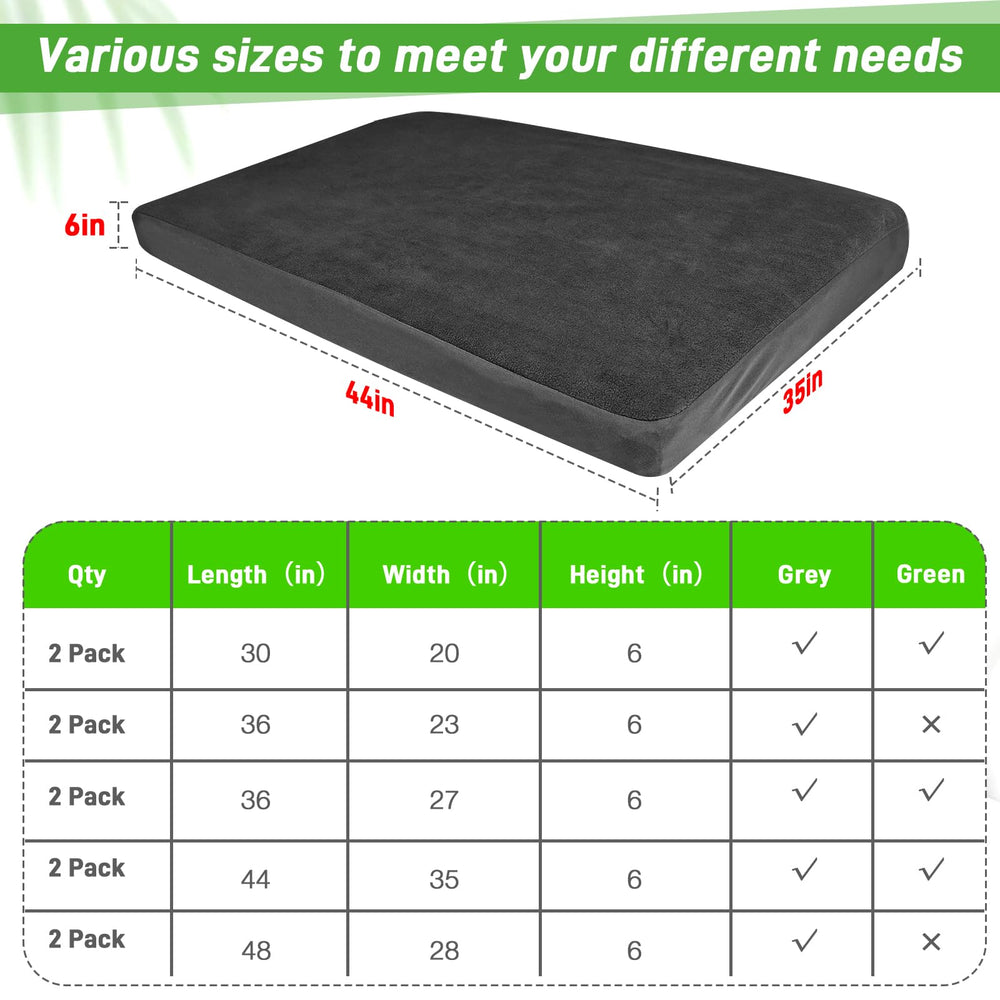 LotuFlor XL dog bed cover designed for rectangular 35x44 inch beds.