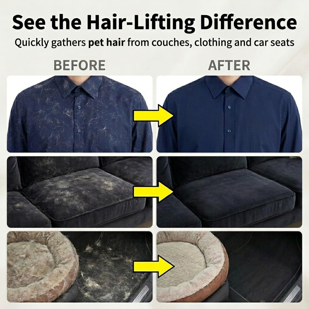 Two mitts provide convenient home and car cleaning options.