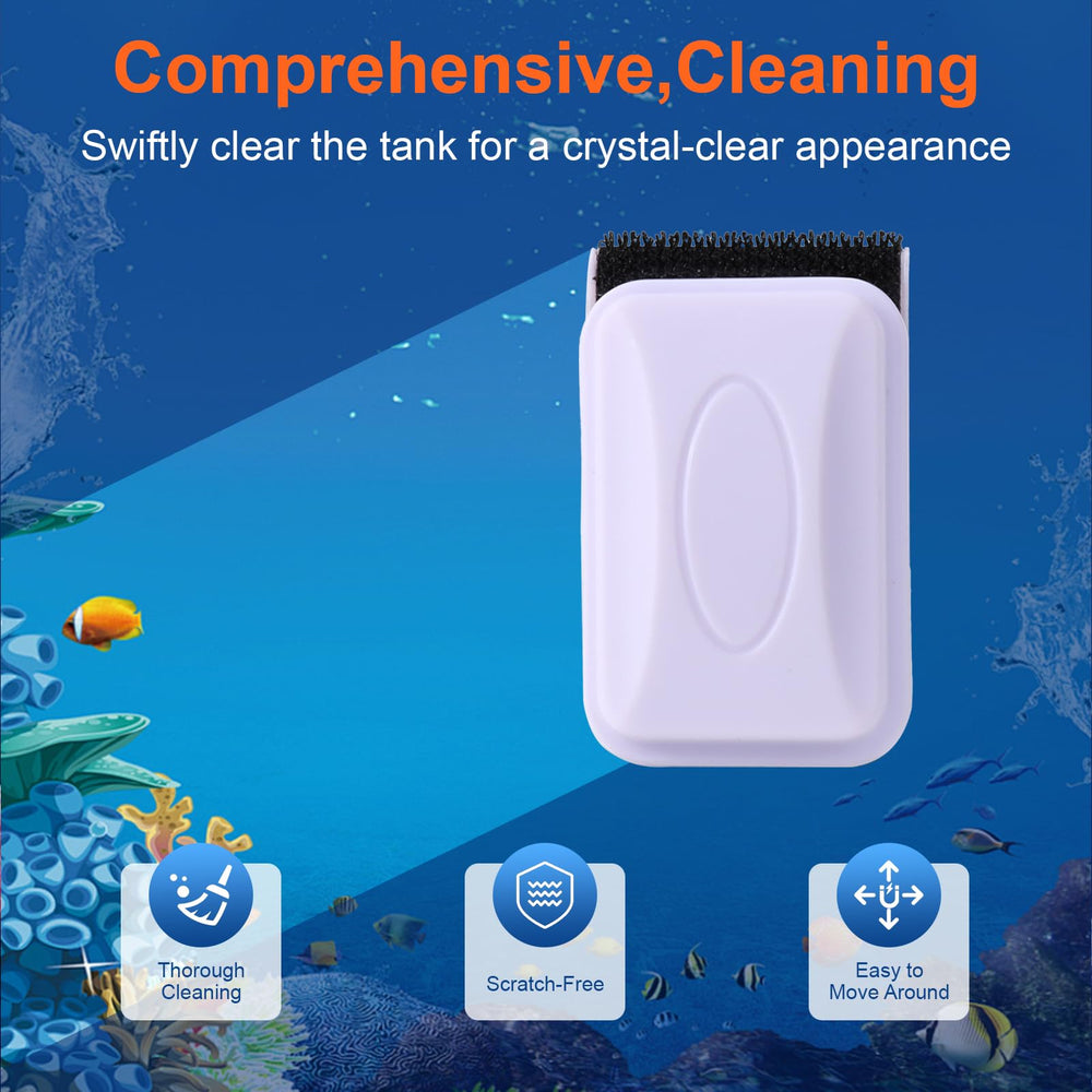 Lounginglife aquarium temperature stickers help monitor conditions.