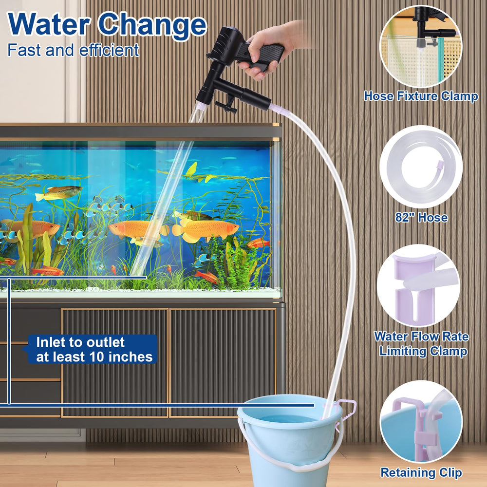 Lounginglife magnetic glass cleaner for strong adhesion and easy tank maintenance.
