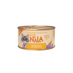LOVE, NALA chicken-first protein source for a simple, palatable feline meal