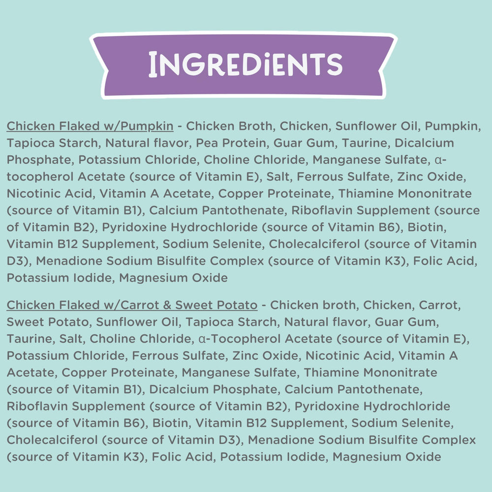 LOVE, NALA tuna salmon and chicken mix offers varied flavor profiles.