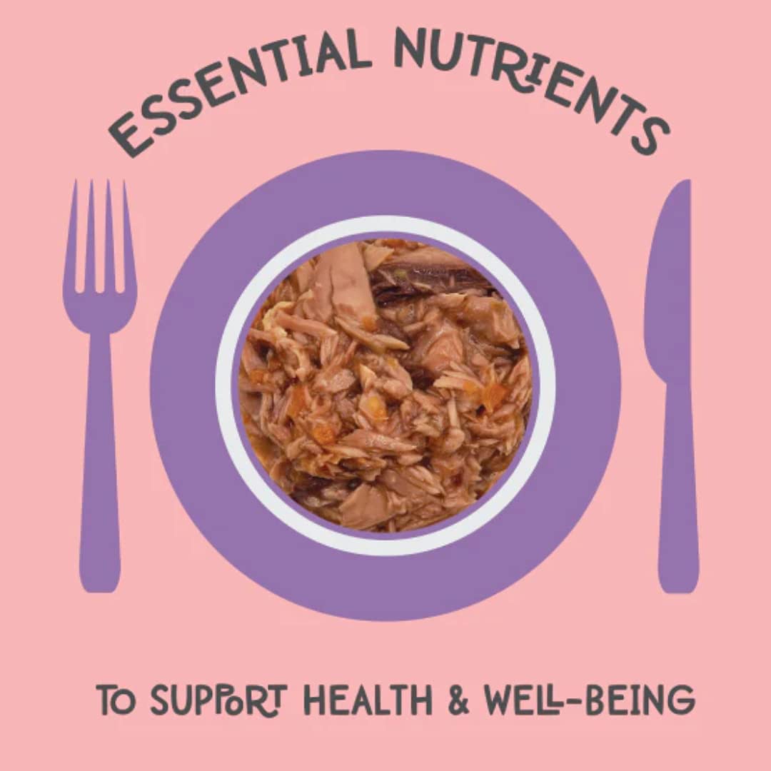 LOVE, NALA grain-free formula served in dish to support natural diet preferences