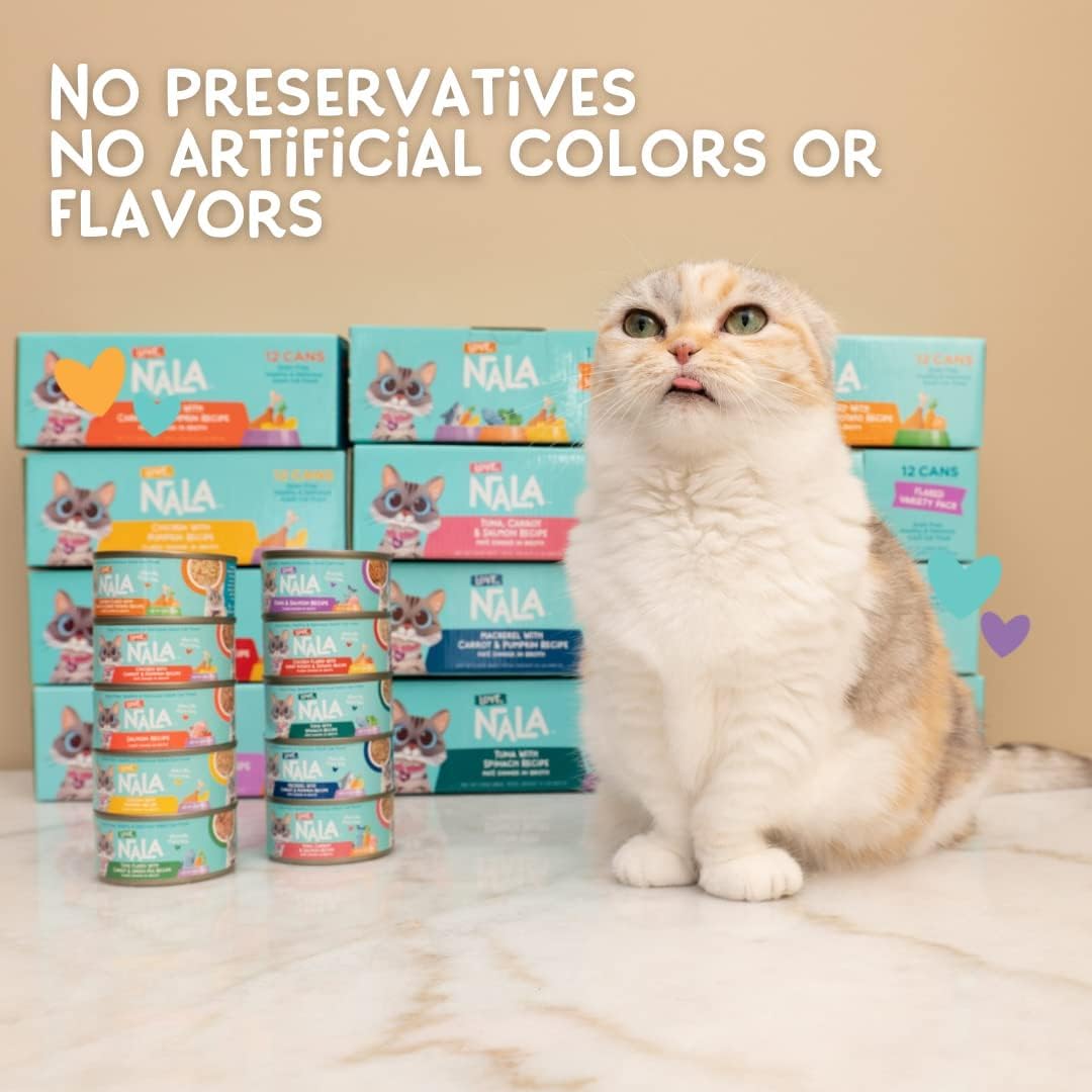 LOVE, NALA lean protein chunks in broth texture highlighting easy digestion