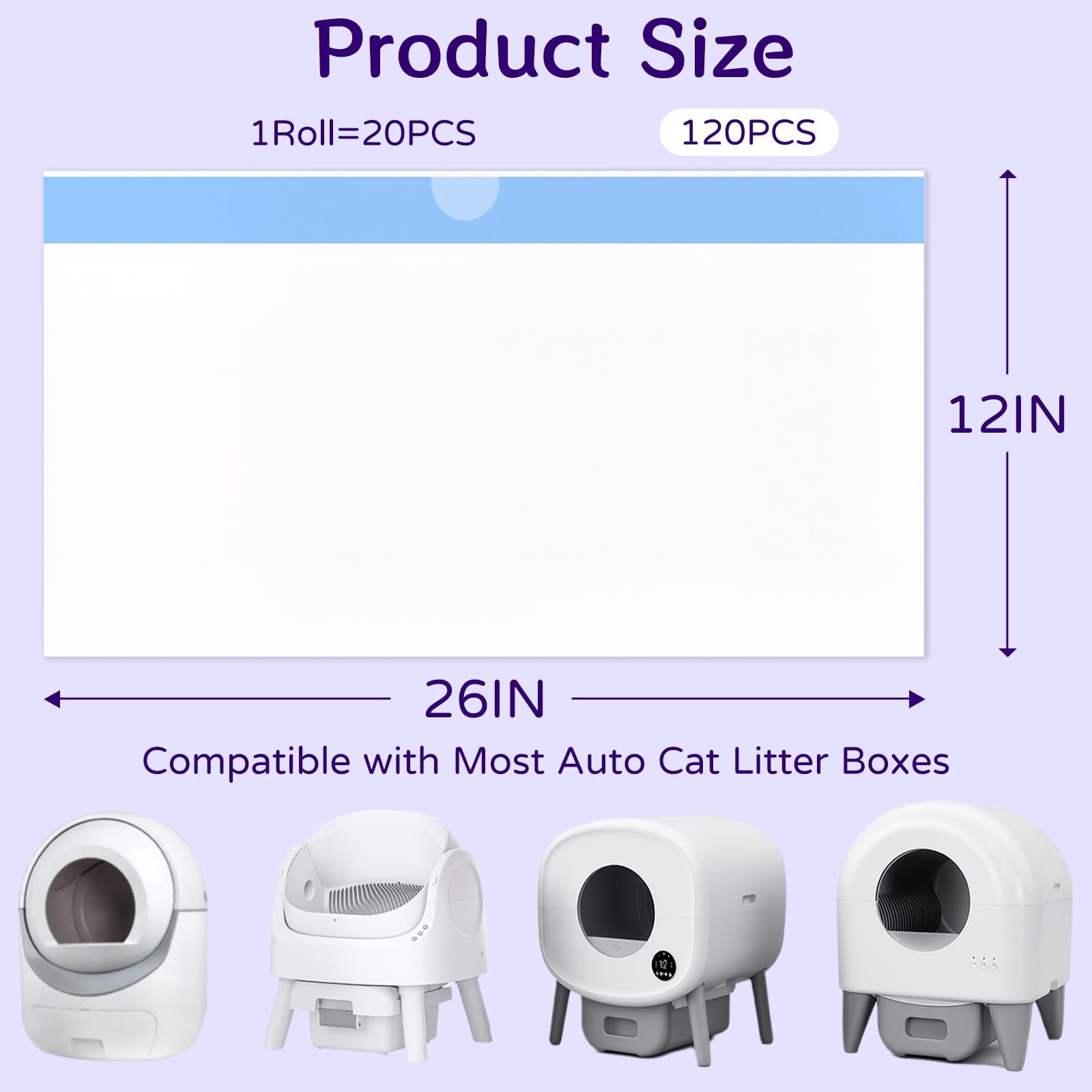 Loveishere 2-mil thick liner demonstrates durability for heavy litter use.