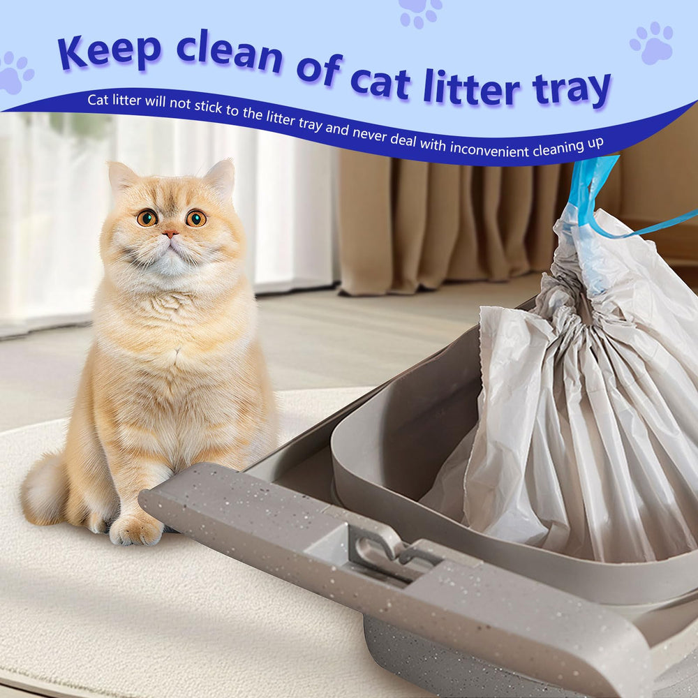 Loveishere drawstring bags enable quick, hygienic cleanup after scooping.