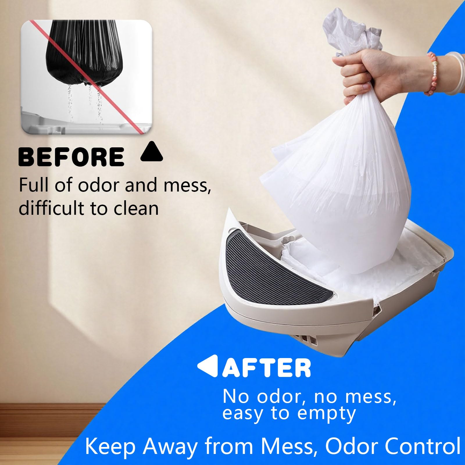 Loveishere fits SCOOPER YOUNG and LUXURY PRO for cleaner boxes.