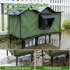 LOVEPals 600D Oxford fabric provides insulation for cooler evenings