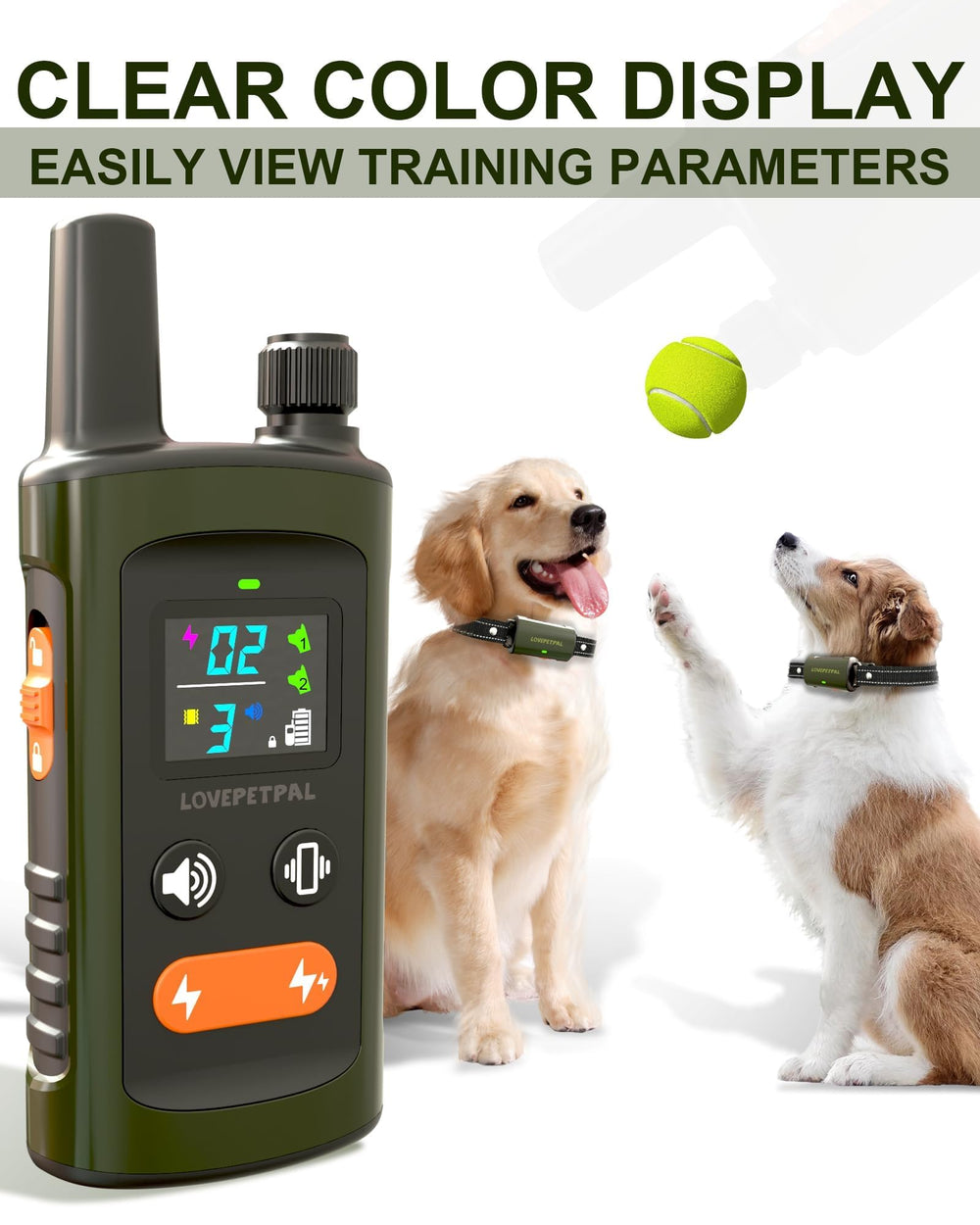 Safe keypad lock on LOVEPETPAL prevents accidental stimulation during handling.