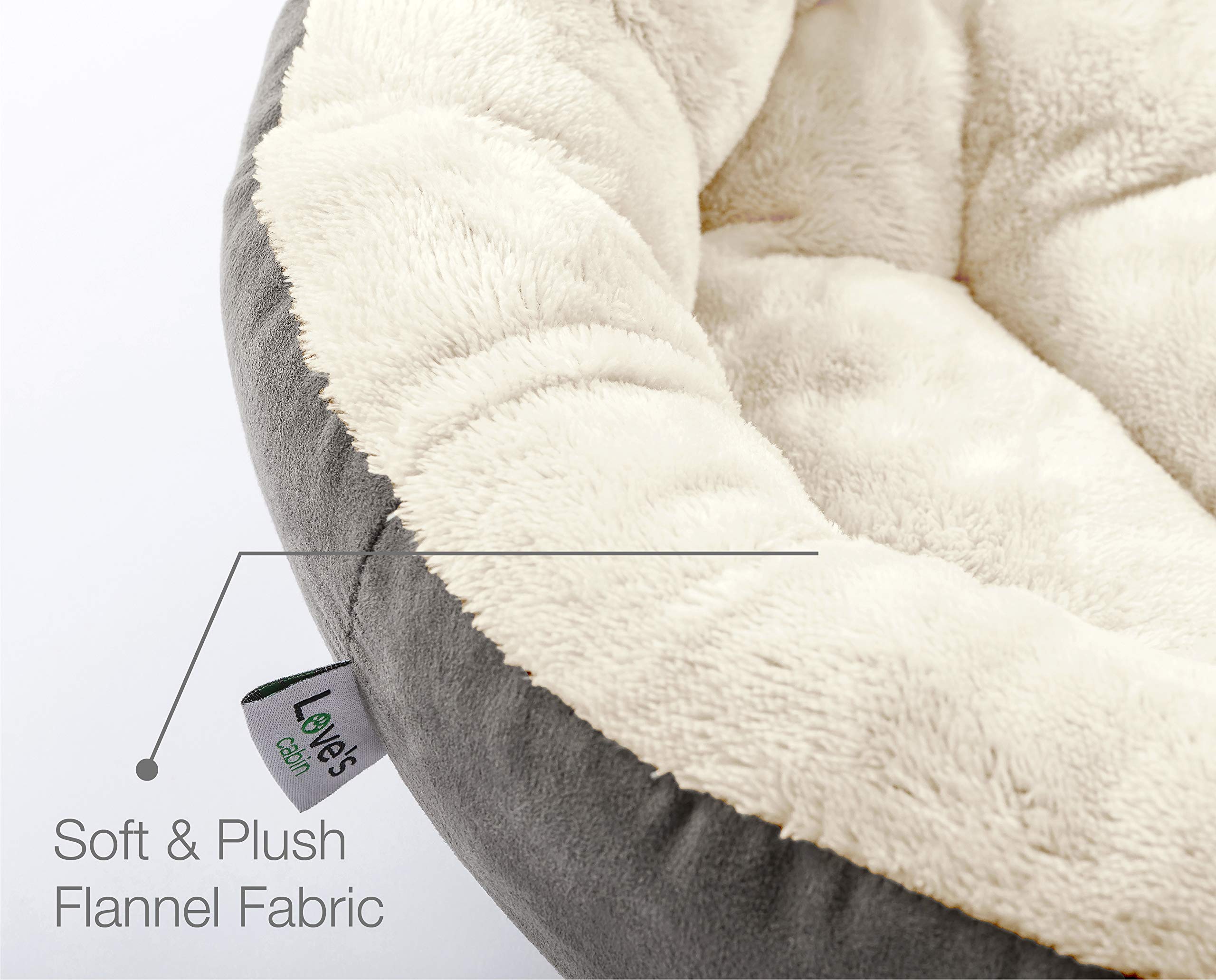 Love's cabin 20 inch round bed suitable for cats and small dogs