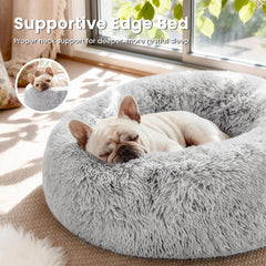 Love's cabin bed with raised rim detail provides head and neck support.