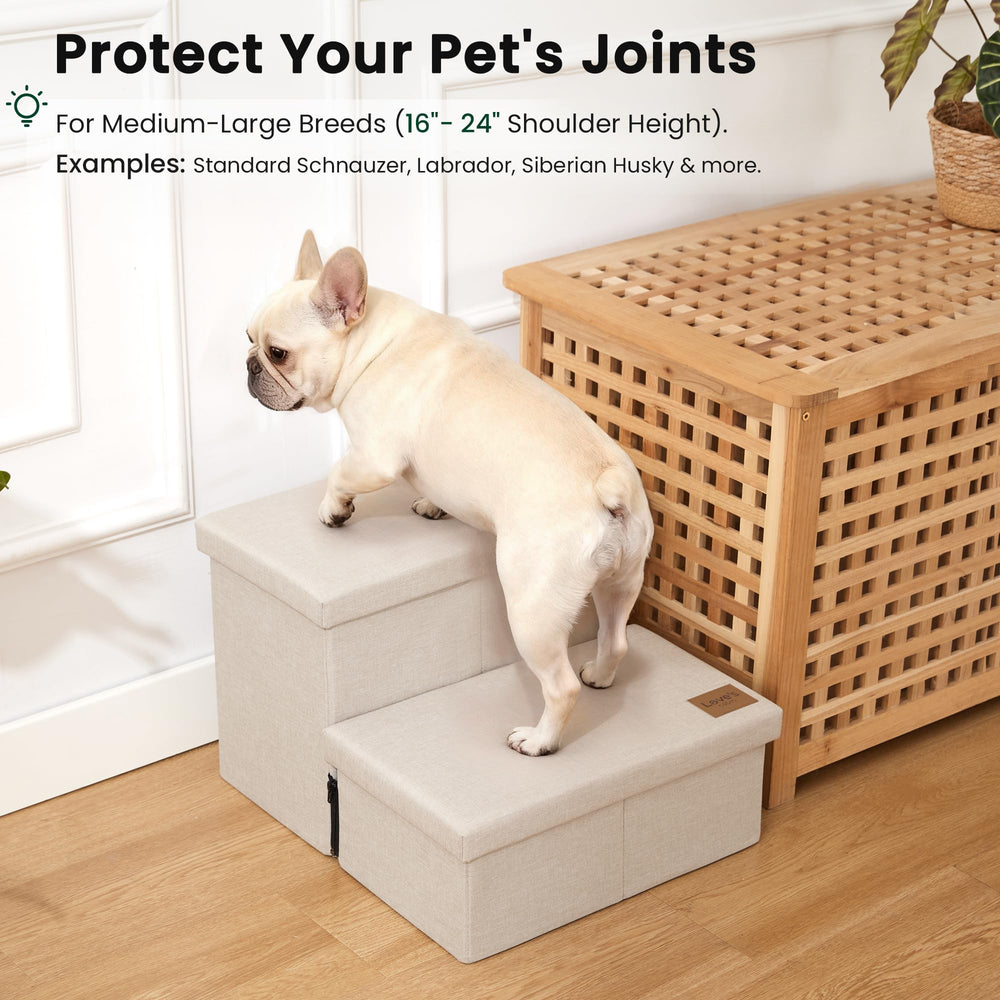 Love's cabin dog stairs ideal for bed or couch access