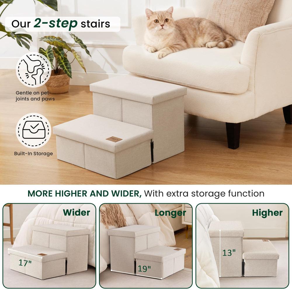 Love's cabin dog stairs easy assembly with video guide