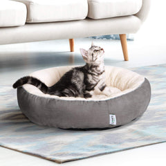 Love's cabin donut bed nest walls close-up showing security