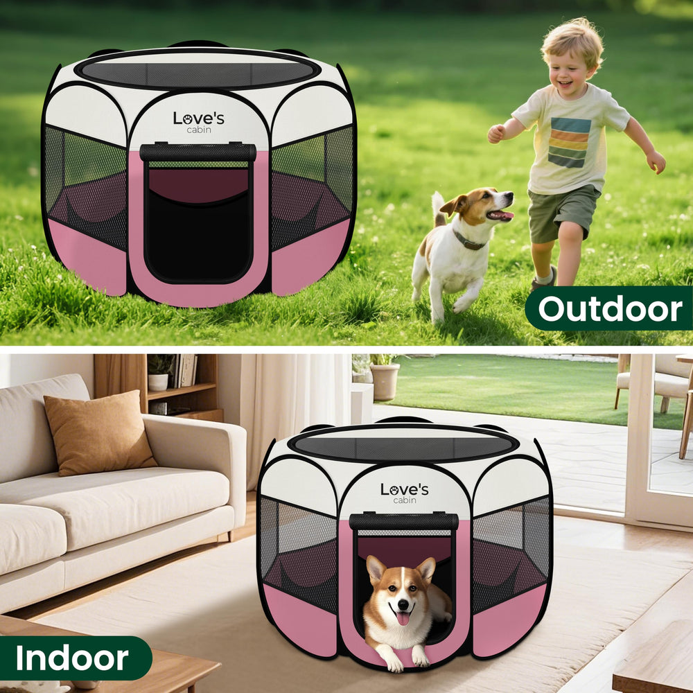 Love's cabin easy fold-and-go design for on-the-go families.