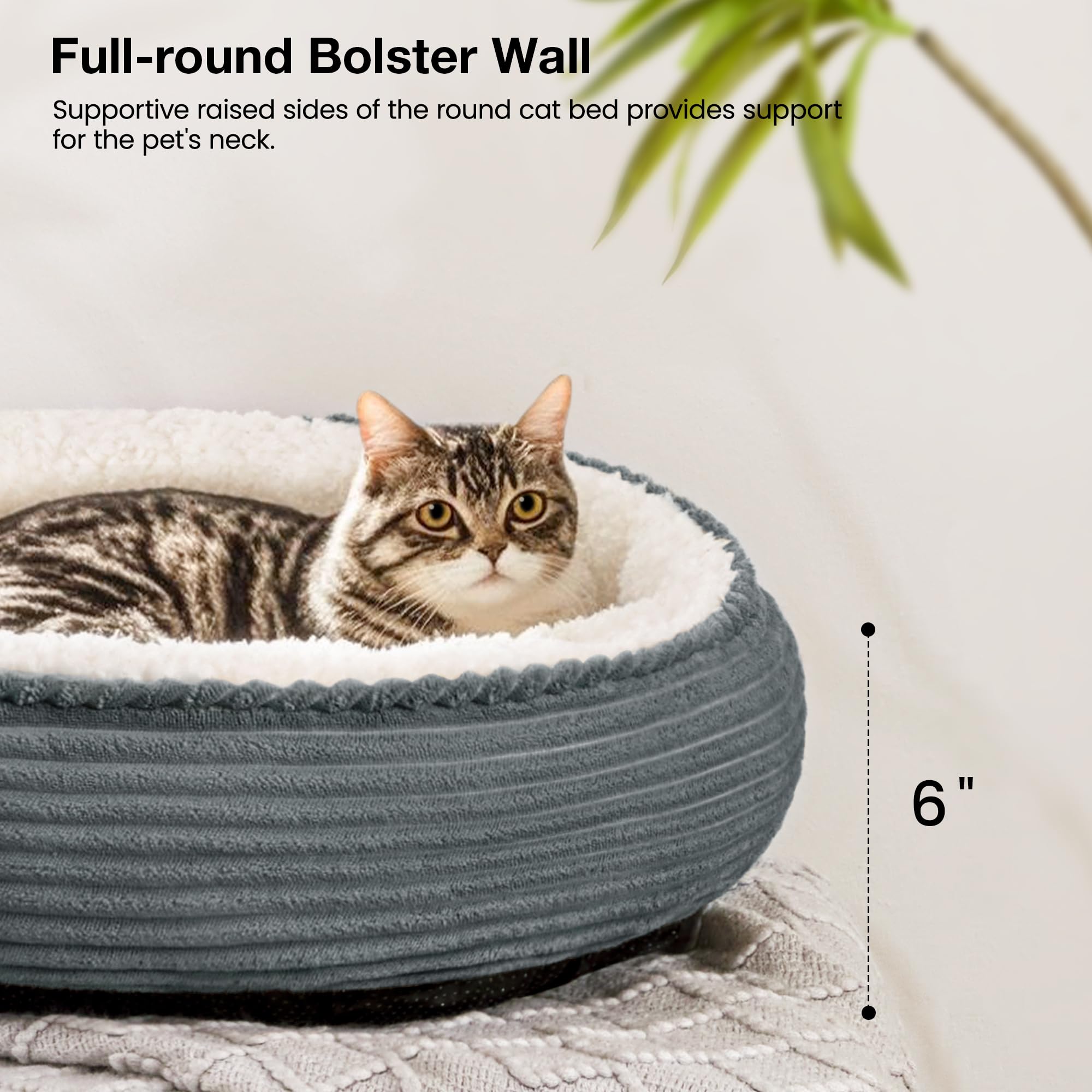 Love's cabin machine washable bed for easy cleaning and upkeep.