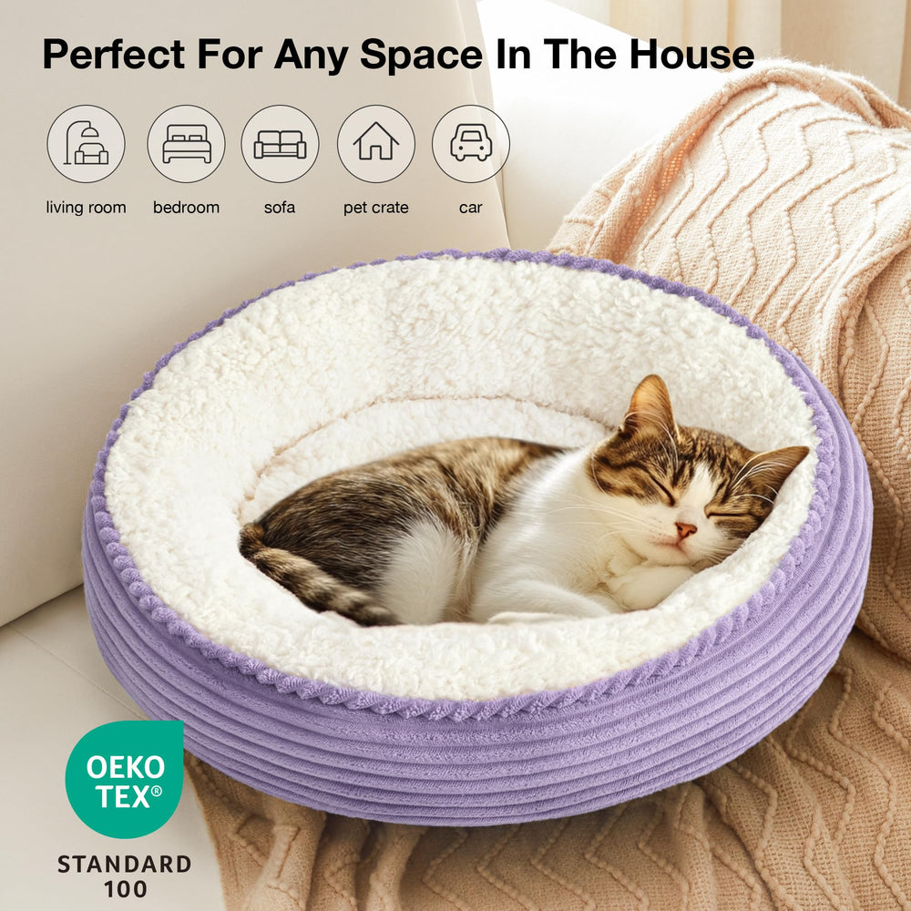 Love's cabin plush interior filling supports comfortable naps