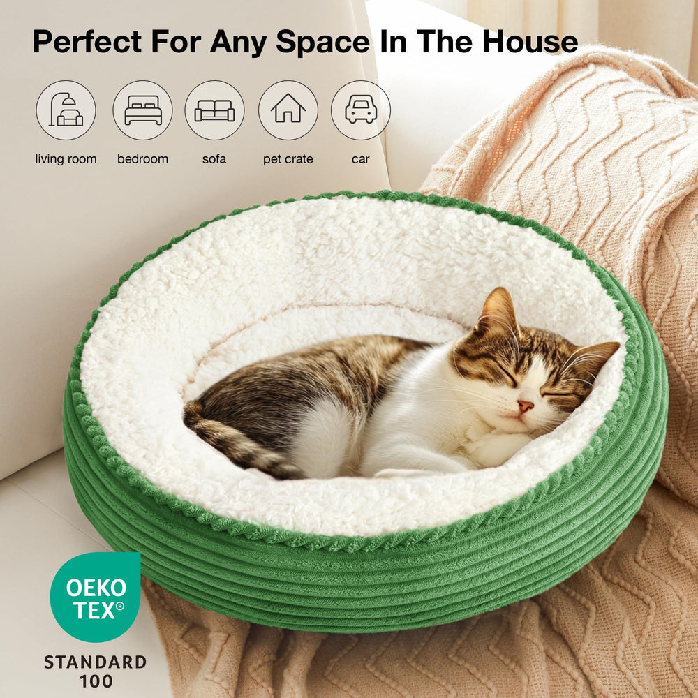 Love's cabin eco-certified fabric ensures healthy, cozy pampering for pets